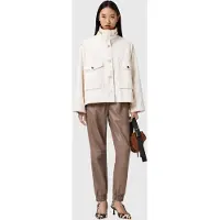 AllSaints Jen Lea Jogger Mocha Brown Taglia: 4 | Pantaloni di pelle Outlet | Donna | Marrone