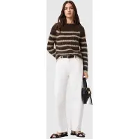 AllSaints Riga Jumper Bttle Brown/barley Taglia: L | Maglioni a maglia Outlet | Donna | Marrone
