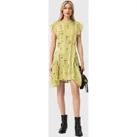 AllSaints Fleur Dress Empoli Yellow Taglia: 10 | Abiti Mini Outlet | Donna | Giallo
