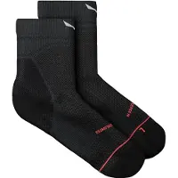 Salewa Women's Eagle Light Quarter Sock Calze casual Donna (42-44, nero)