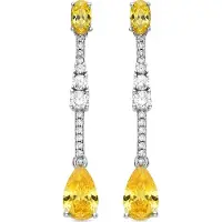 Luxenter Orecchini 'Murbi' giallo / argento