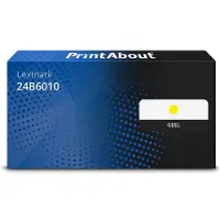 PrintAbout Toner compatibile Lexmark 24B6010 - Giallo