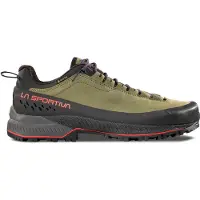 La Sportiva - Scarpe da avvicinamento in GORE-TEX - TX5 Evo GTX Cypress/Mountain Red per Uomo in Pelle - Taglia 42,5 - Marrone