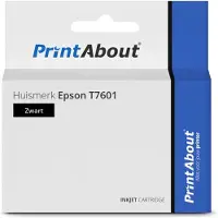 PrintAbout Cartuccia compatibile Epson T7601 - Nero fotografico