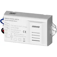 ORNO Controllo dell'illuminazione wireless a 3 canali 1 telecomando OR-GB-447