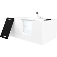 AcquaVapore Vasca per anziani con sportello S15-EH-R 85x160 cm, miscelatore monocomando
