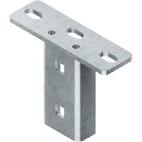 Niedax Piastra con testa a vite KU 4530 F