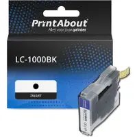 PrintAbout Cartuccia compatibile Brother LC-1000BK - Nero