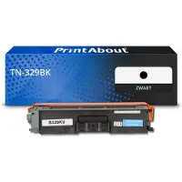 PrintAbout Toner compatibile Brother TN-329BK - Nero Capacità extra-elevata