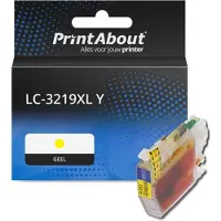 PrintAbout Cartuccia compatibile Brother LC-3219XL Y - Giallo Alta capacità