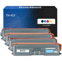 PrintAbout Toner compatibile Brother TN-423 - 4 colori Alta capacità Multipack