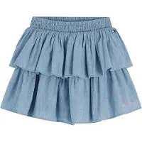 Tommy Hilfiger Girls Chambray Rara Skirt Denim Color Taglia: 16 | Gonne Outlet | Unisex | Blu