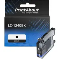 PrintAbout Cartuccia compatibile Brother LC-1240BK - Nero