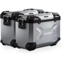 SW-Motech TRAX ADV sistema val. in alluminio 45/45, S1000XR 19- ARG. argento
