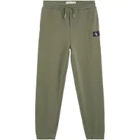 Calvin Klein Boys Woven Label Relaxed Pant Dusty Olive Taglia: 14 | Pantaloni Outlet | Unisex | Verde