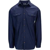 Aclima Leisurewool Reborn Woolshirt Camicia Uomo (XL, blu)