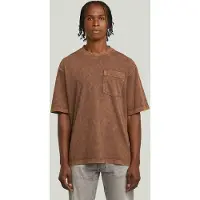 G-Star Washed Pocket R T Brown Taglia: XXL | Magliette basic Outlet | Uomo | Marrone