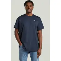 G-Star Chest Logo Loose R T Blue Taglia: L | Magliette basic Outlet | Uomo | Blu