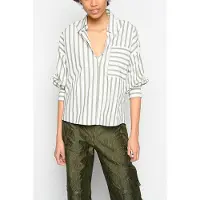Pinko Amilcare Camicia Popeline Stra White/crystal Taglia: 38 | Magliette intime Outlet | Donna | Bianco
