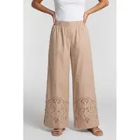Alchemist Pants Moonflower Embr Sand Taglia: 40 | Pantaloni Outlet | Donna | Marrone