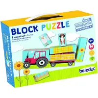 Beleduc Puzzle Fattoria A Blocchi