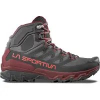 La Sportiva - Scarpe da trekking per escursioni diurne in GORE-TEX - Ultra Raptor 3 Mid GTX Carbon/Redwood per Uomo - Taglia 42,5 - Nero