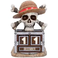 Nemesis Now Orologio One Piece Luffy Jolly Roger