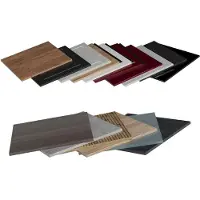 Vicco Frontale cucina R-Line Rosso lucido 59.6 x 88.4 cm frontale del mobile per mobile da incasso microonde, Model 41245