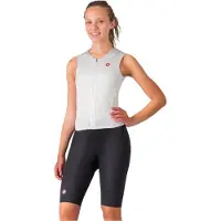 Castelli Women's Free Sanremo Tri Suit Sleeveless Tuta ciclismo intera Donna (M, grigio)