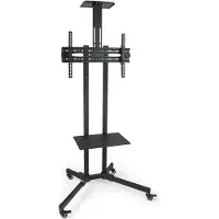 TooQ Supporto Da Pavimento Per Tv/monitor Con Ruote 37-70´´