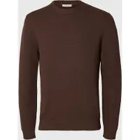 Selected Pullover Uomini Marrone XL