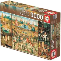Educa Puzzle Del Giardino Dei Piaceri 9000 Pezzi