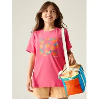 Regatta Kid's Bosley T-shirt Bambini (3-4 Years, fuchsia)