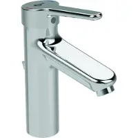 Ideal standard miscelatore per lavabo Grande CERAPLUS 2 con scarico in metallo cromo