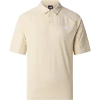 The North Face Lightrange Packable Short Sleeve Polo Maglia funzionale Uomo (L, beige)