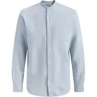 Jack & Jones Camicia A Maniche Lunghe Breeze Band Linen Blend