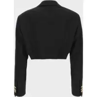 Palm Angels Blazer doppiopetto in misto lana vergine