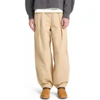 Timberland Utility Cotton Linen Pants Medium Beige Taglia: W27 | Pantaloni cargo Outlet | Donna | Bianco