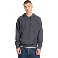 Timberland Garment Dye Hoodie Dark Grey Taglia: L | Felpe con cappuccio Outlet | Uomo | Grigio
