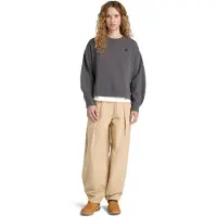 Timberland Women's Lush Crew Sweatshirt Maglione Donna (M, grigio)