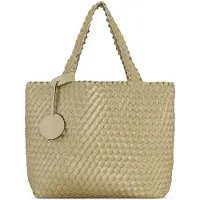 Ilse jacobsen Bag08 Shoulder Bag Ivory Platin Taglia: OS | Borsa di tela Outlet | Donna | Bianco