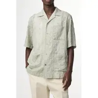 NN07 Ben Ss Shirt 5026 Short Sleeve Sage Green Taglia: M | Camicie Casual Outlet | Uomo | Verde