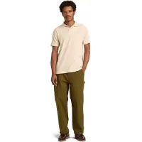 Timberland Waffle Short Sleeve Polo Natural Taglia: M | Polo Outlet | Uomo
