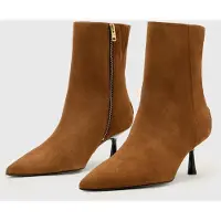 AllSaints Vivian Suede Boot Sepia Brown Taglia: 39 | Stivali Outlet | Donna | Marrone