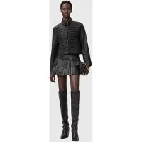 AllSaints Nara Pleat Skirt Black Taglia: 8 | Minigonne Outlet | Donna | Nero