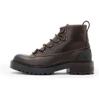 AllSaints Mccoy Hiking Boot Dark Brown Taglia: 44 | Stivali Outlet | Uomo | Marrone