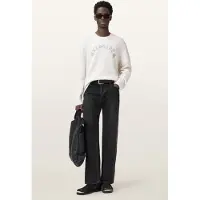 AllSaints Curv Crew Ecru White Taglia: L | Maglioni a maglia Outlet | Uomo | Marrone