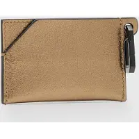 AllSaints Hex Cardholder Warm Brass Taglia: OS | Portafogli Outlet | Donna