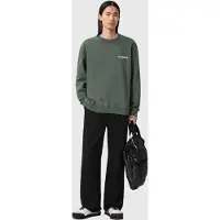 AllSaints Halcyon Crew Garnet Green Taglia: XL | Maglioni a maglia Outlet | Uomo | Verde