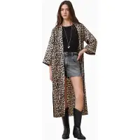 AllSaints Carine Kimono Leppo Brown Taglia: 10 | Giacche Outlet | Donna | Marrone